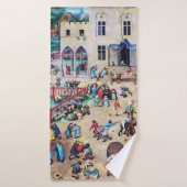 Kinderspelen, Pieter Bruegel Badhanddoek (Badhanddoek)