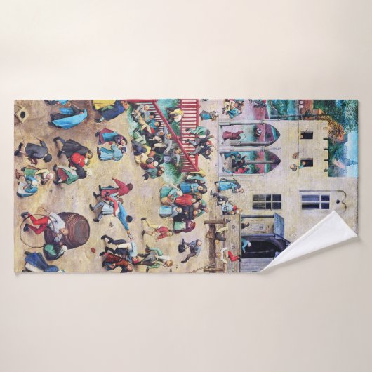 Kinderspelen, Pieter Bruegel Badhanddoek (Badhanddoek)