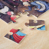 Kinderspelen, Pieter Bruegel Legpuzzel (Zijkant)