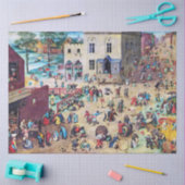 Kinderspelen, Pieter Bruegel Tissuepapier (Craft)