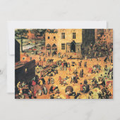 KinderSpelen, schilderkunst, Kaart (Voorkant)