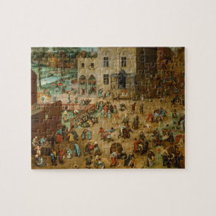 Kinderspelen van Pieter Bruegel de Ouder Legpuzzel
