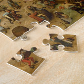 Kinderspelen van Pieter Bruegel de Ouder Legpuzzel (Zijkant)
