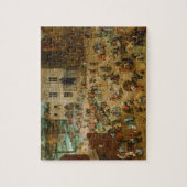 Kinderspelen van Pieter Bruegel de Ouder Legpuzzel (Verticaal)