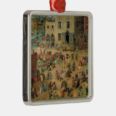 Kinderspellen, 1560 metalen ornament (Rechts)