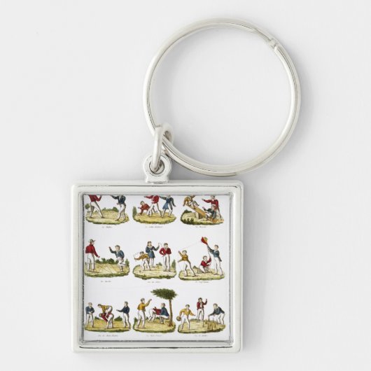 Kinderspellen, 1810 sleutelhanger (Voorkant)