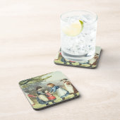 Kinderspellen, c.1880 (m/v c op papier) drankjes onderzetter (Rechterzijde)