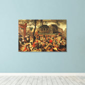 Kinderspellen Canvas Afdruk (Insitu (Houten vloer))