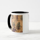 Kinderspellen: details van het spelen van een "lea mok (Voorkant links)