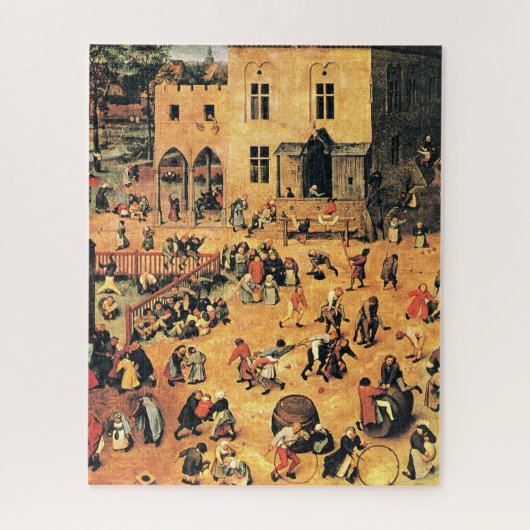 Kinderspellen, kunstschilderkunst, legpuzzel (Verticaal)