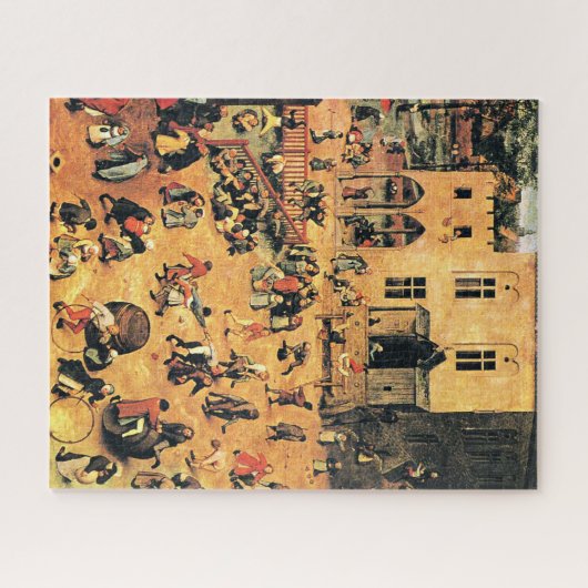 Kinderspellen, kunstschilderkunst, legpuzzel (Horizontaal)