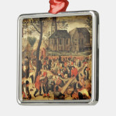 Kinderspellen Metalen Ornament (Links)