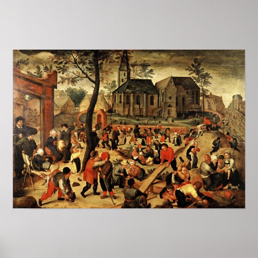 Kinderspellen Poster (Voorkant)