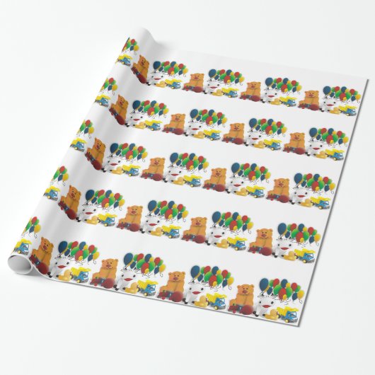 Kinderspielzeug Cadeaupapier (Uitgerold)