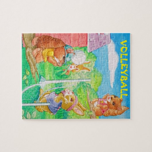Kindersport Puzzle Legpuzzel (Horizontaal)