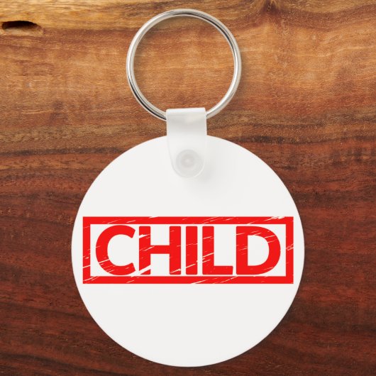Kinderstempel Sleutelhanger (Achterkant)