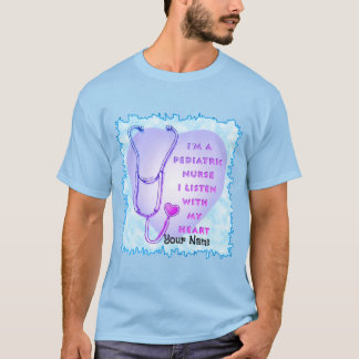 kinderstethoscoop voor verpleegkundigen t-shirt