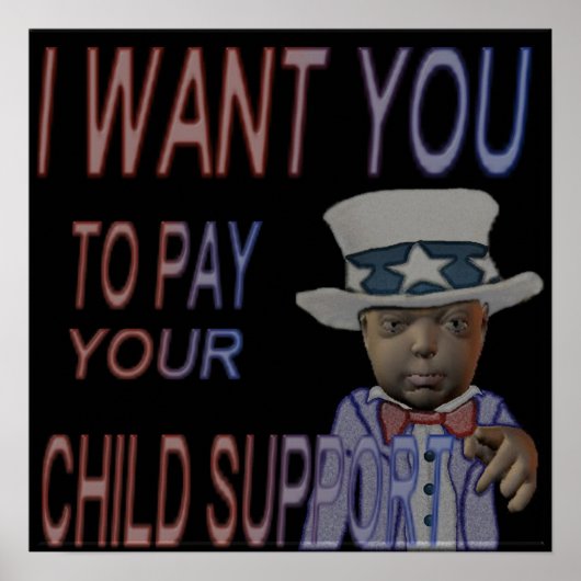 KINDERSTEUN BETALEN POSTER (Voorkant)