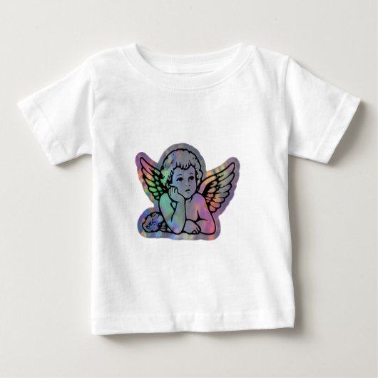 Kinderstickers Baby T-shirt (Voorkant)