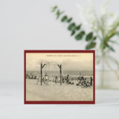 Kinderstrand, Manasquan, New Jersey Vintage Briefkaart (Staand voorkant)