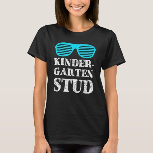 Kinderstudie voor jongens naar school t-shirt (Voorkant)