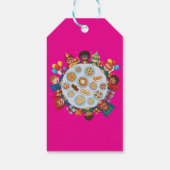 Kindersuperheldenkostuumfeest Cadeaulabel (Achterkant)