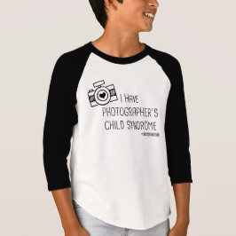 Kindersyndroom van fotograaf - Jeugd T-shirt