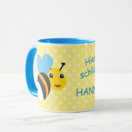 Kindertasse Hummel - Hier schlürft | Mok