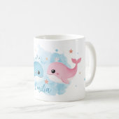 Kindertasse - Kleine Wale  |  Koffiemok (Voorkant rechts)