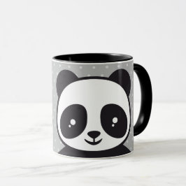 Kindertasse Pandabär - grau |  Mok