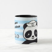 Kindertasse Pandabär - Matrose |  Mok (Midden)