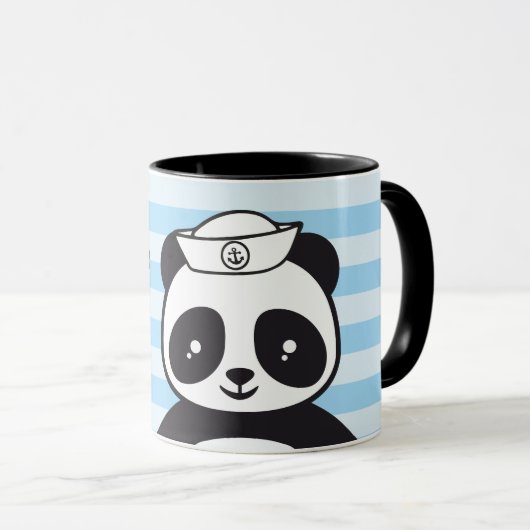 Kindertasse Pandabär - Matrose |  Mok (Voorkant rechts)