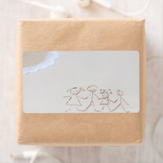 Kindertekening Etiket (Insitu)