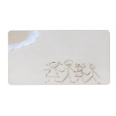 Kindertekening Etiket (Voorkant)