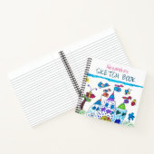 Kindertekening, Kleurrijk Kasteel Schetsboek Notitieboek (Binnen)