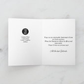 Kindertekening op koelkast - Happy Houseaversary Kaart (Binnen)