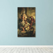 Kindertijd Canvas Afdruk (Insitu (Houten vloer))