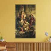 Kindertijd Canvas Afdruk (Insitu (Woonkamer))