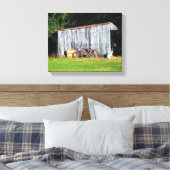 Kindertijd fiets 10 "x 8", .75", enkele canvas afd afdruk (Insitu (Slaapkamer))