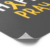 Kindertijd kanker.liefde.hoop.bidden. POSTER & PRI (Hoek)