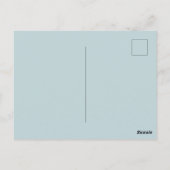 kindertijd liefje kus briefkaart (Achterkant)
