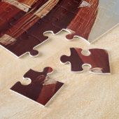  kindertijd liefje kus legpuzzel (Zijkant)