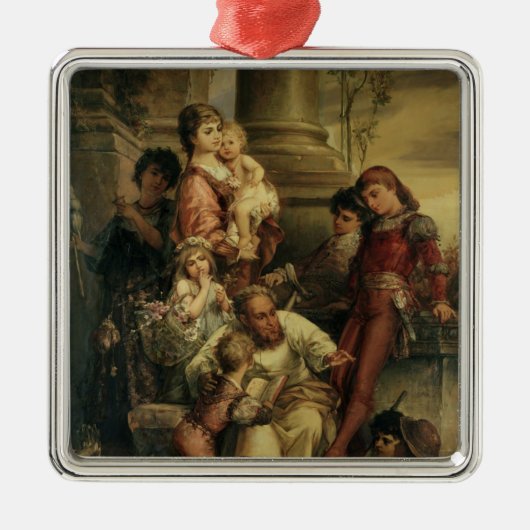 Kindertijd Metalen Ornament (Voorkant)