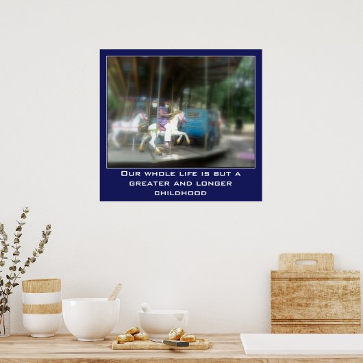 Kindertijd Poster (Keuken)