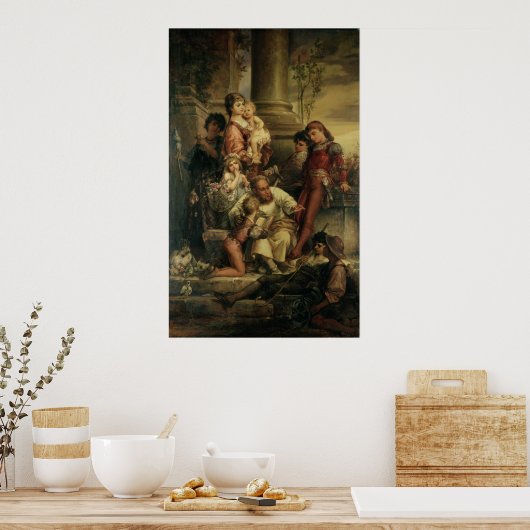 Kindertijd Poster (Keuken)
