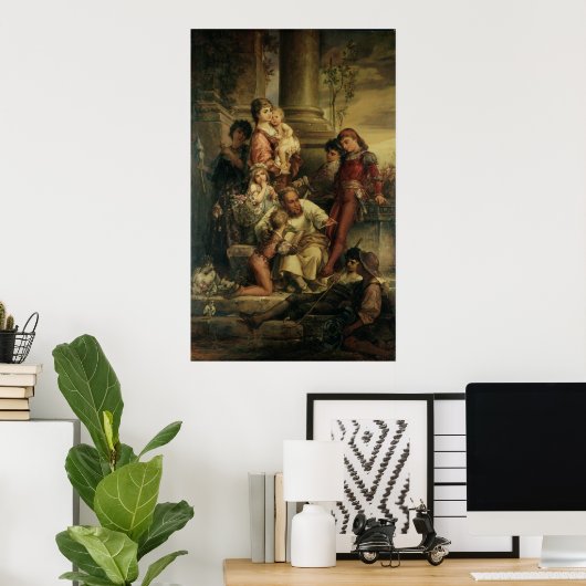 Kindertijd Poster (Thuiskantoor)