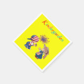 Kindertuin Papier Napkins Servet (Hoek)