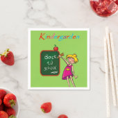 Kindertuin Papier Napkins Servet (Insitu)