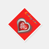 Kindertuin Papier Napkins Servet (Hoek)