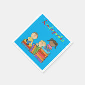 Kindertuin Papier Napkins Servet (Hoek)